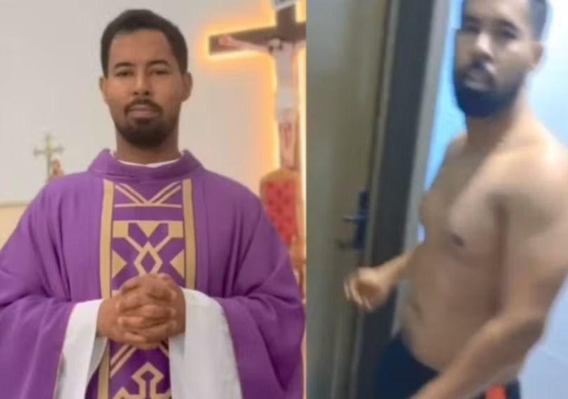 VÍDEO: padre é investigado pela igreja após ser flagrado com noiva de fiel em casa paroquial de MT