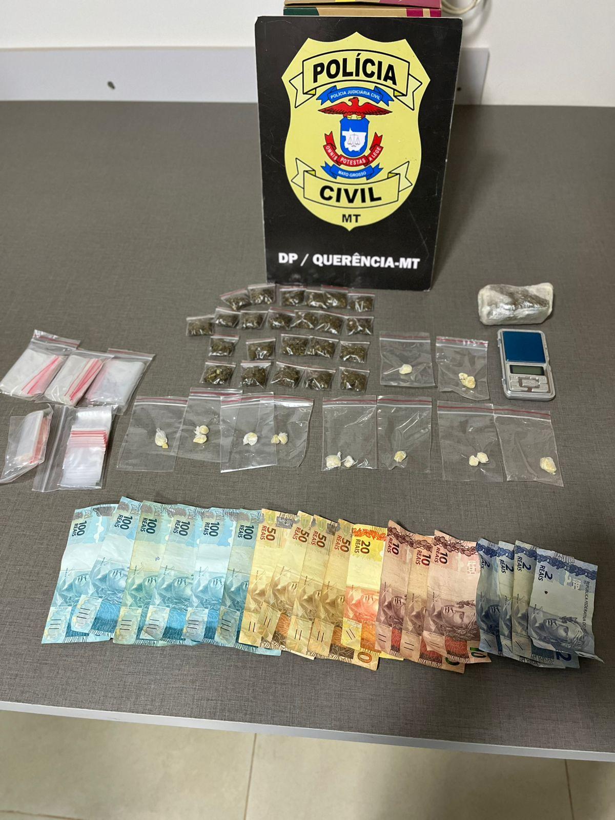 Ação da Polícia Civil resulta na apreensão de drogas e dois adolescentes suspeitos