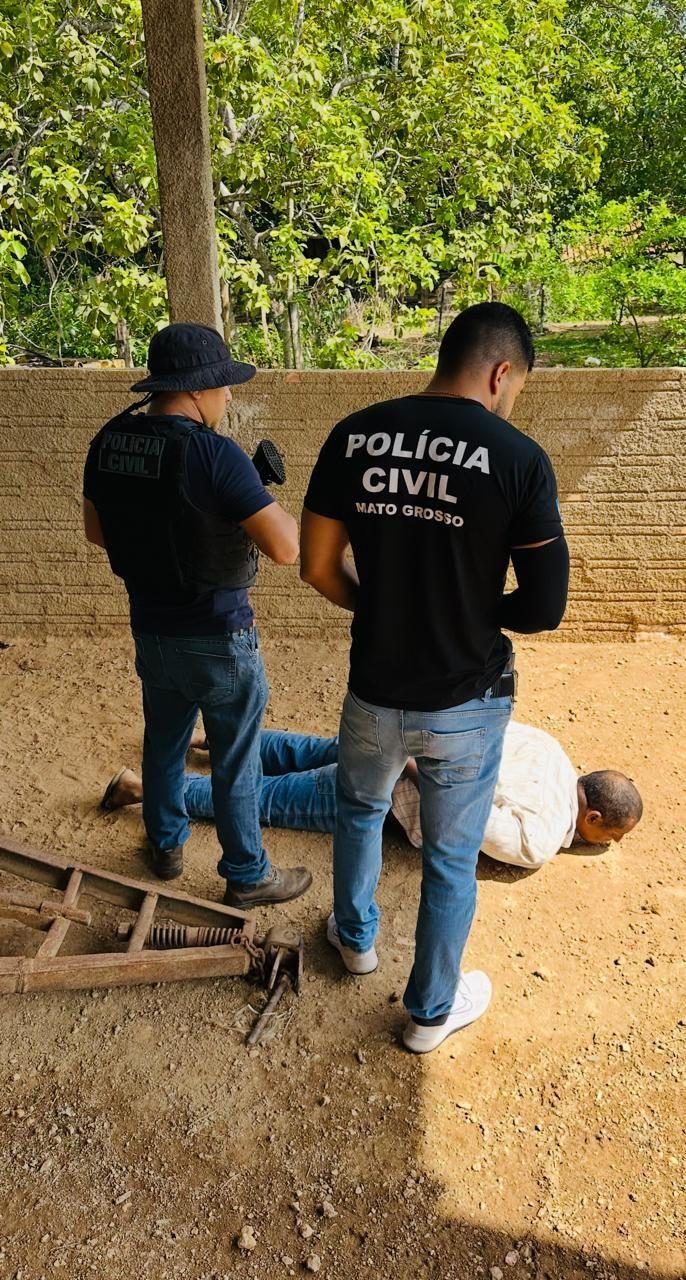 Foragido por feminicídio é preso pela Polícia Civil em Nova Xavantina (MT)