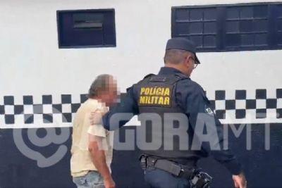 Idoso de 66 anos é preso ao ser flagrado abusando sexualmente de cachorro em obra no Araguaia
