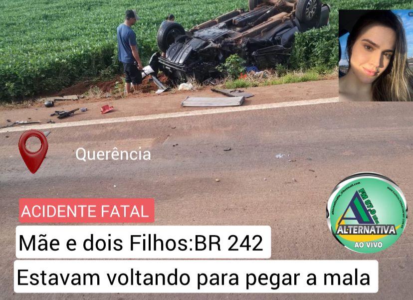 Acidente com vítimas fatais em Querência (MT)