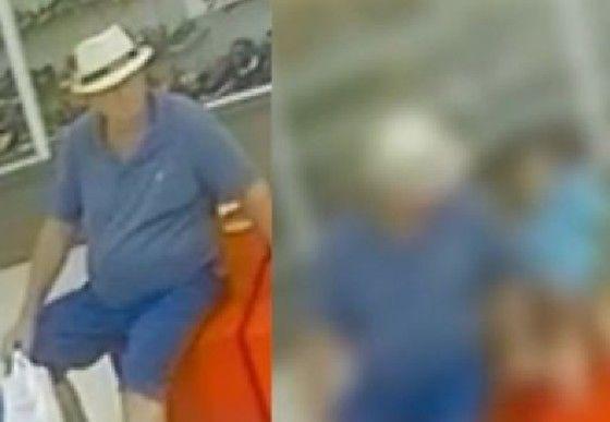 Deputada posta vídeo de idoso abusando de criança em loja de Cuiabá