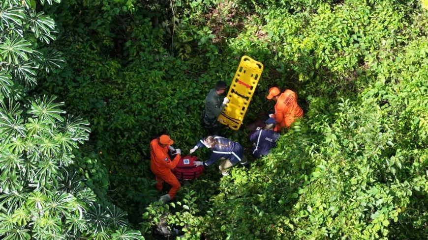 Buscas do Ciopaer levam à localização de idoso desaparecido em área de mata em MT