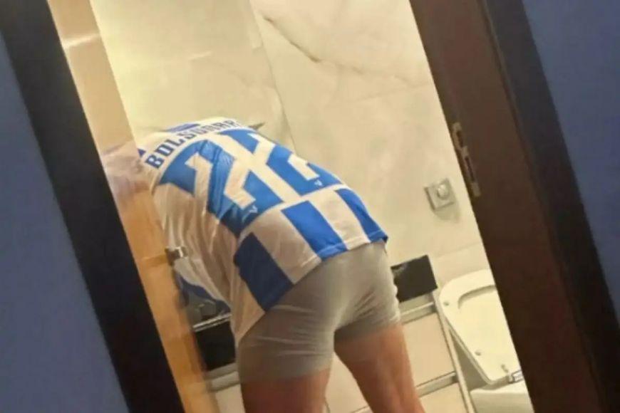 Deputado de MT posta foto de Bolsonaro na prisão