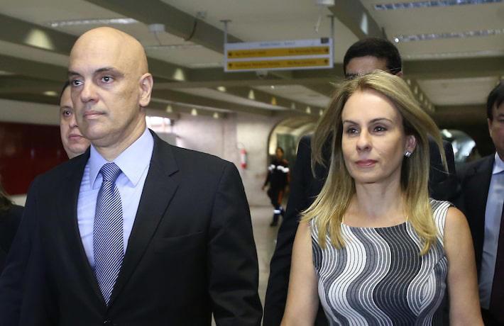 Senadores pedem quebra de sigilo bancário e fiscal da mulher de Moraes na CPI do Crime Organizado