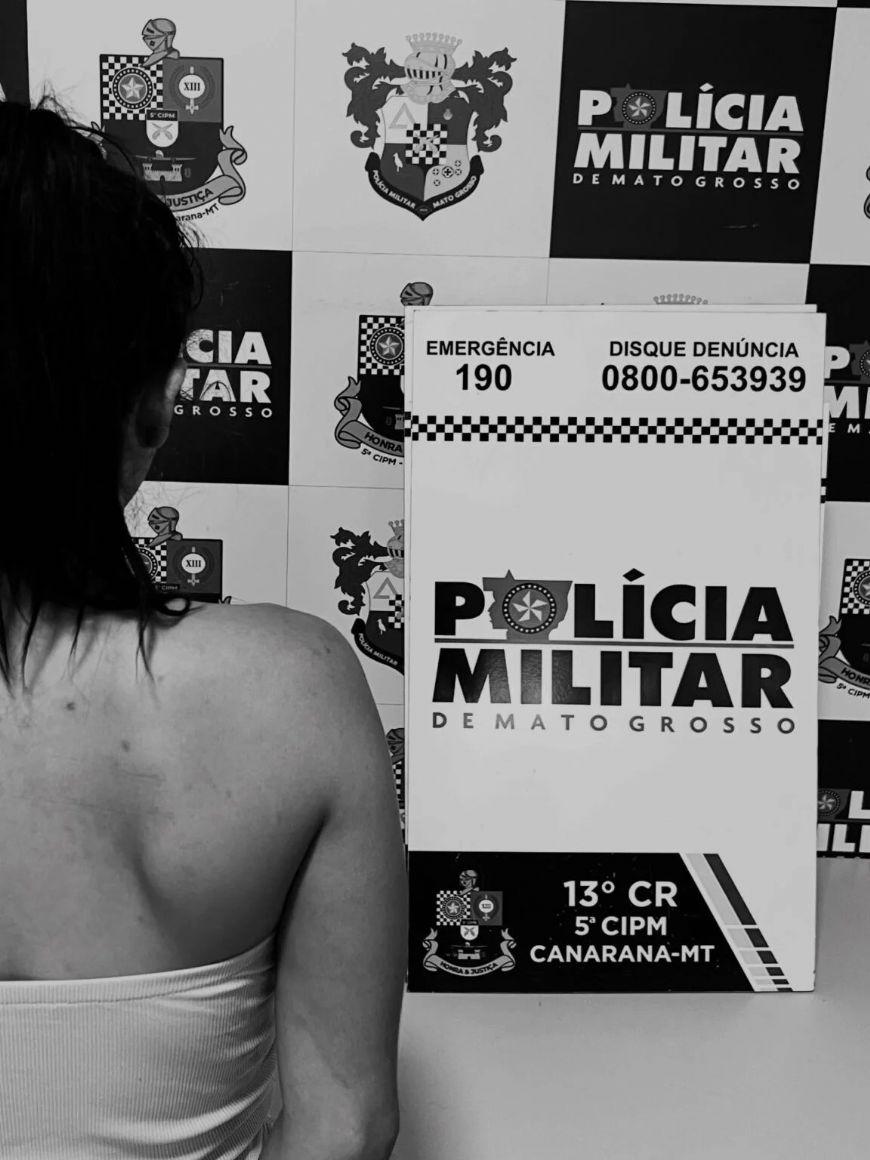 Foragida da Justiça é presa escondida em residência em Canarana (MT)