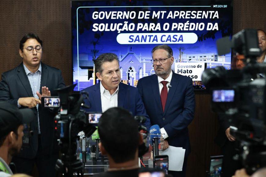 Governo de MT faz proposta para aquisição do prédio da Santa Casa