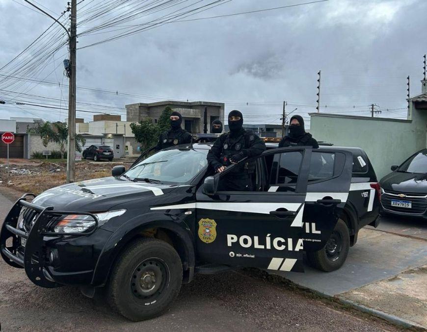 Polícia Civil deflagra Operação contra esquema interestadual de drogas e lavagem de dinheiro em MT