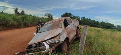 Ultrapassagem perigosa provoca capotamento e motorista foge sem prestar socorro em Confresa (MT)