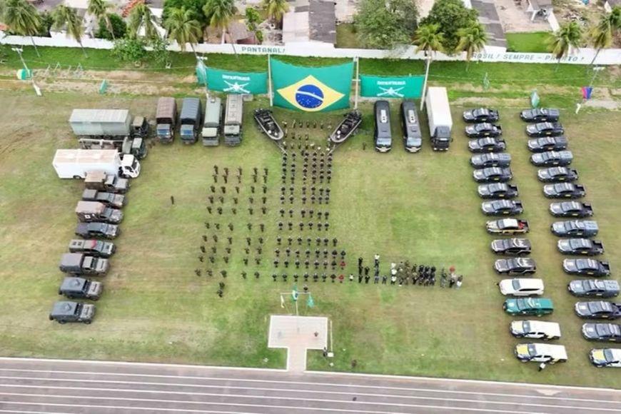 Exército faz cerco à Terra Indígena Sararé (MT) e prende 51 suspeitos envolvidos em garimpo ilegal