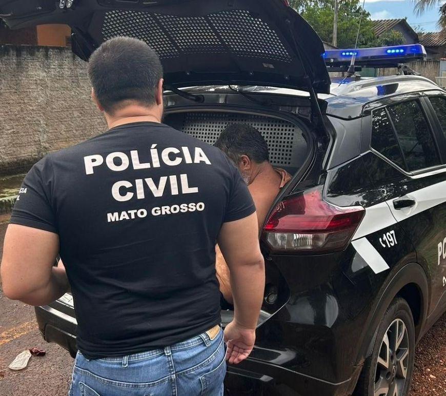 Homem envia mensagens, áudios e conteúdo sexual à adolescente em Canarana (MT) e é preso em flagrante pela Polícia Civil