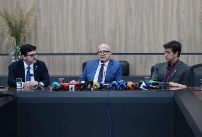 Governador Otaviano Pivetta anuncia novos secretários de Saúde, Fazenda e Casa Civil