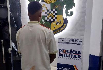 Membro de facção foragido por tráfico é preso pela PM em Porto Alegre do Norte