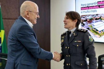Pivetta anuncia mulher coronel da PM no comando da Segurança