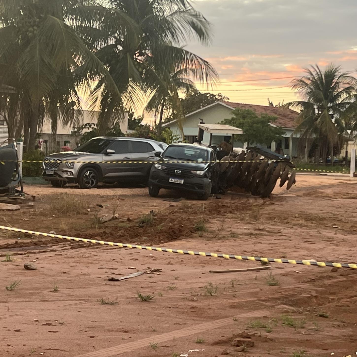 Tragédia em Querência: homem morre após ser atingido por grade de trator no bairro Bela Vista