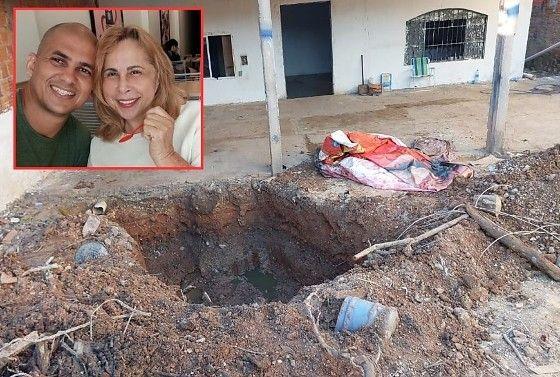 Mulher é encontrada enterrada no quintal de casa e marido é preso suspeito do crime em Cuiabá