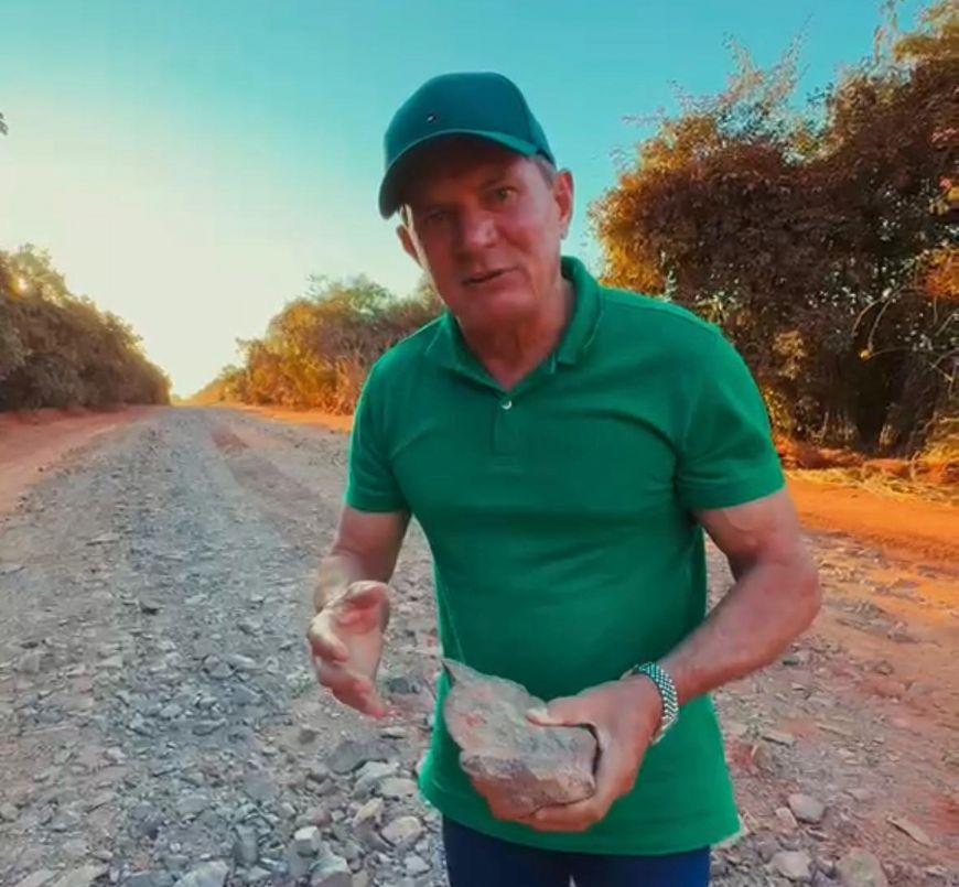 Fernando Gorgen detona condições da BR-242 e expõe indignação com descaso na região do Araguaia