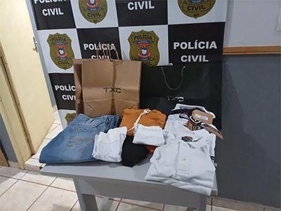 Suspeito de golpe em loja de roupas é preso após causar prejuízo de mais de R$ 4,5 mil em Canarana