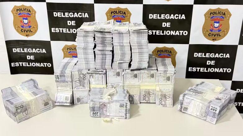 Empresário de Água Boa cai em golpe milionário e entrega R$ 400 mil; Polícia Civil incinera notas falsas em Cuiabá