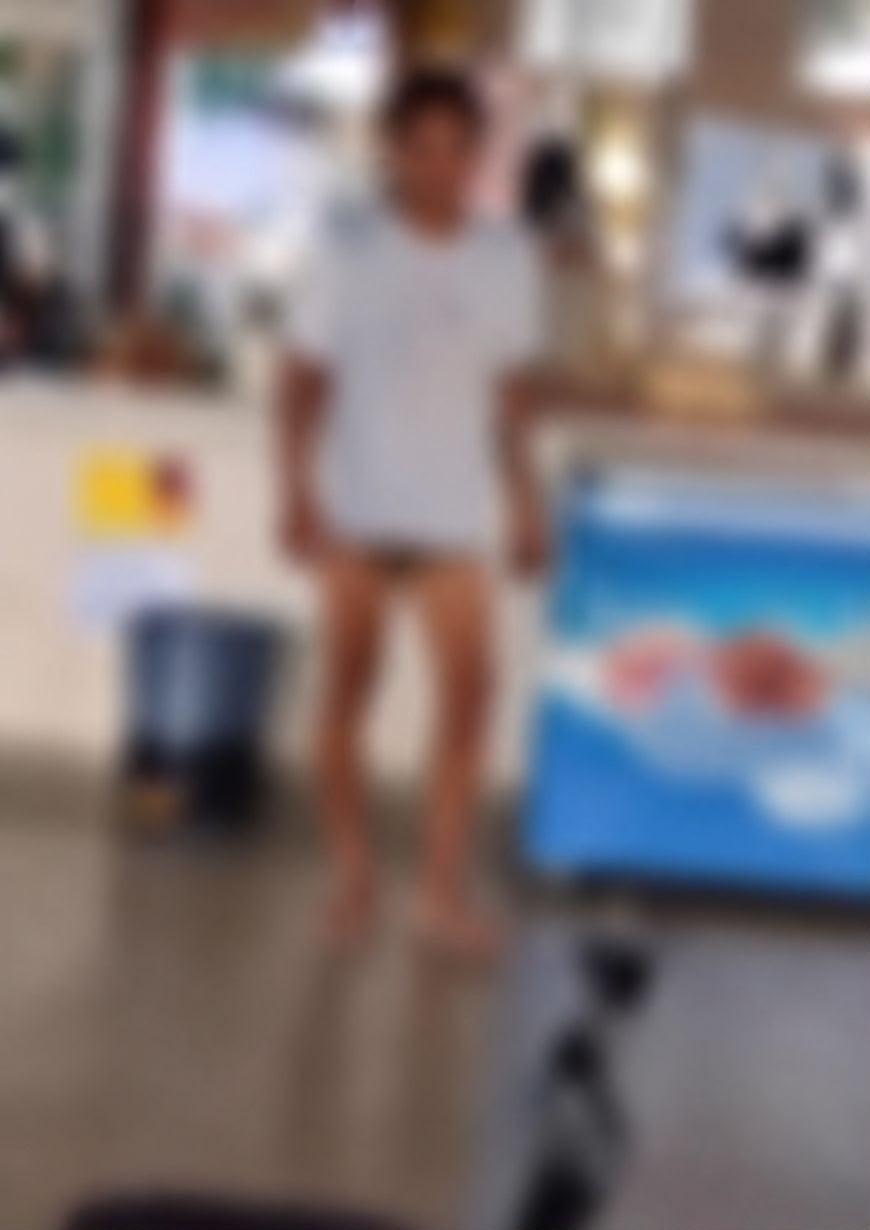 Flagrante na rodoviária: Indígena é filmado pelado no terminal de Canarana (MT)