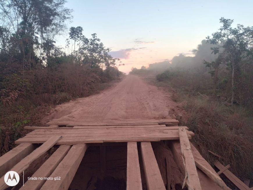 Motorista denuncia abandono e cobra manutenção na MT-424, entre Alto Boa Vista e Espigão do Leste