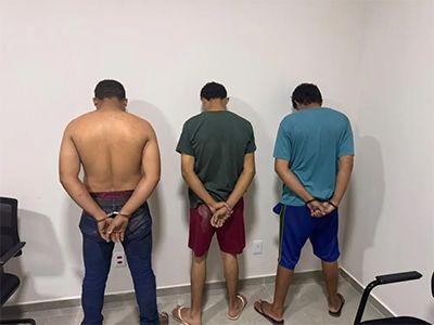 PM prende três homens por armazenamento de pornografia infantil e extorsão em Vila Rica
