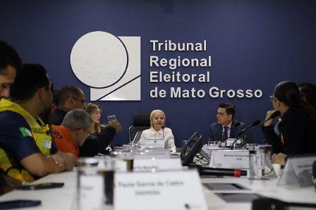 Mais de 4 mil agentes e 22 mil câmeras serão usados nas eleições em Mato Grosso