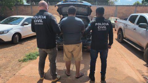 Polícia Civil prende procurado pela Justiça de Goiás por crimes sexuais contra crianças e adolescentes em Porto Alegre do Norte