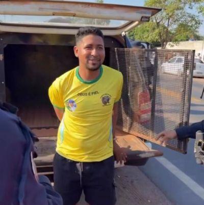 Polícia usa gás para conter confusão e prende influenciador durante evento de motos em Confresa (MT)