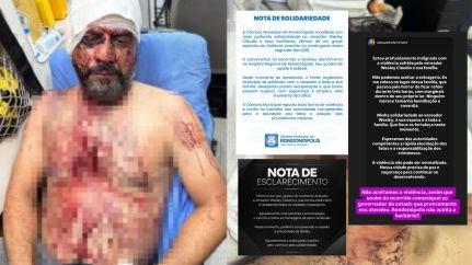 Prefeito e Câmara cobram medidas do governo diante de vereador torturado em MT