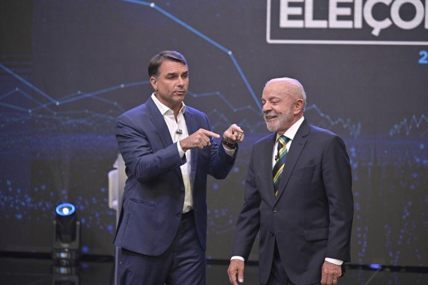 Debate Band/Jovem Pan: Lula e Flávio travam confronto com troca de acusações pessoais