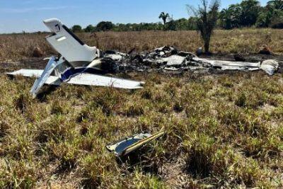 Estrangeiro é a terceira vítima identificada entre mortos em queda de avião em Água Boa (MT)